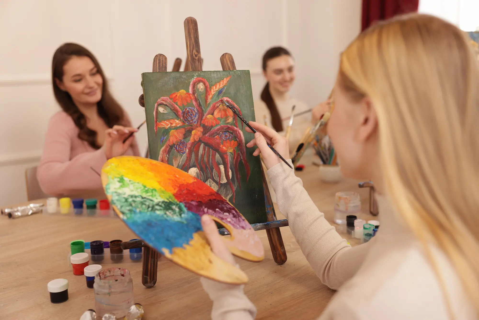 Women painting