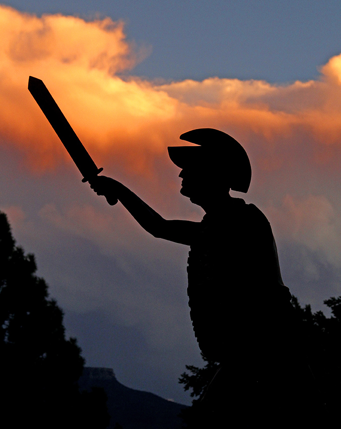 Trinidad Campus statue image