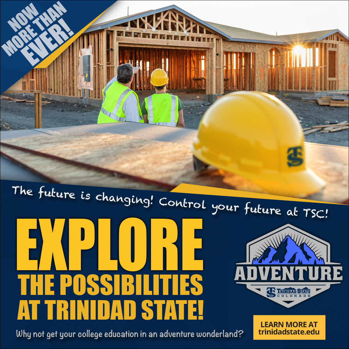 Trinidad State Construction image