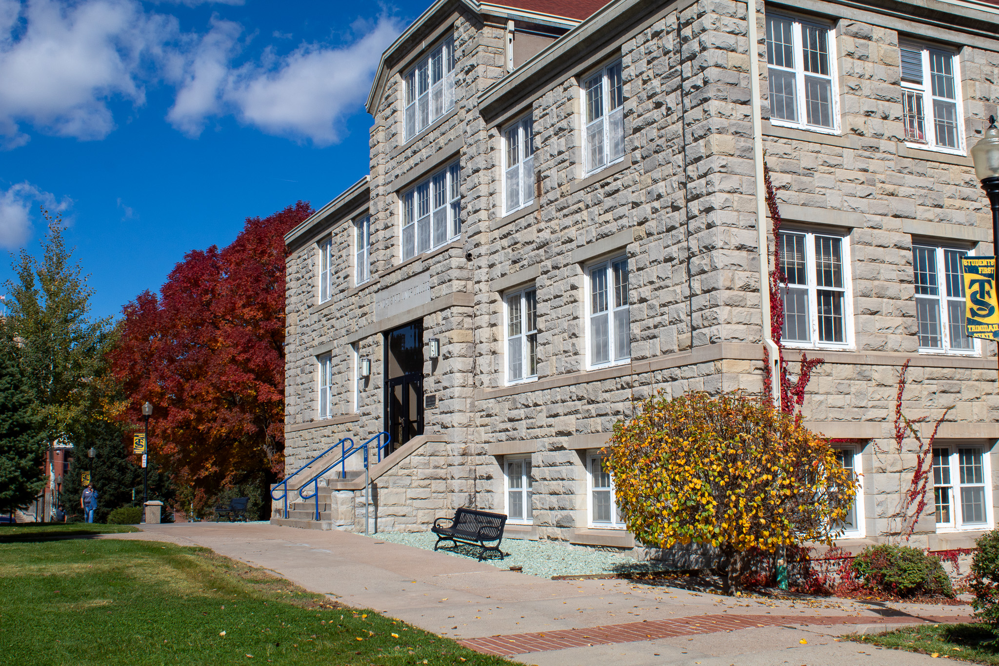 Trinidad Campus on a sunny day